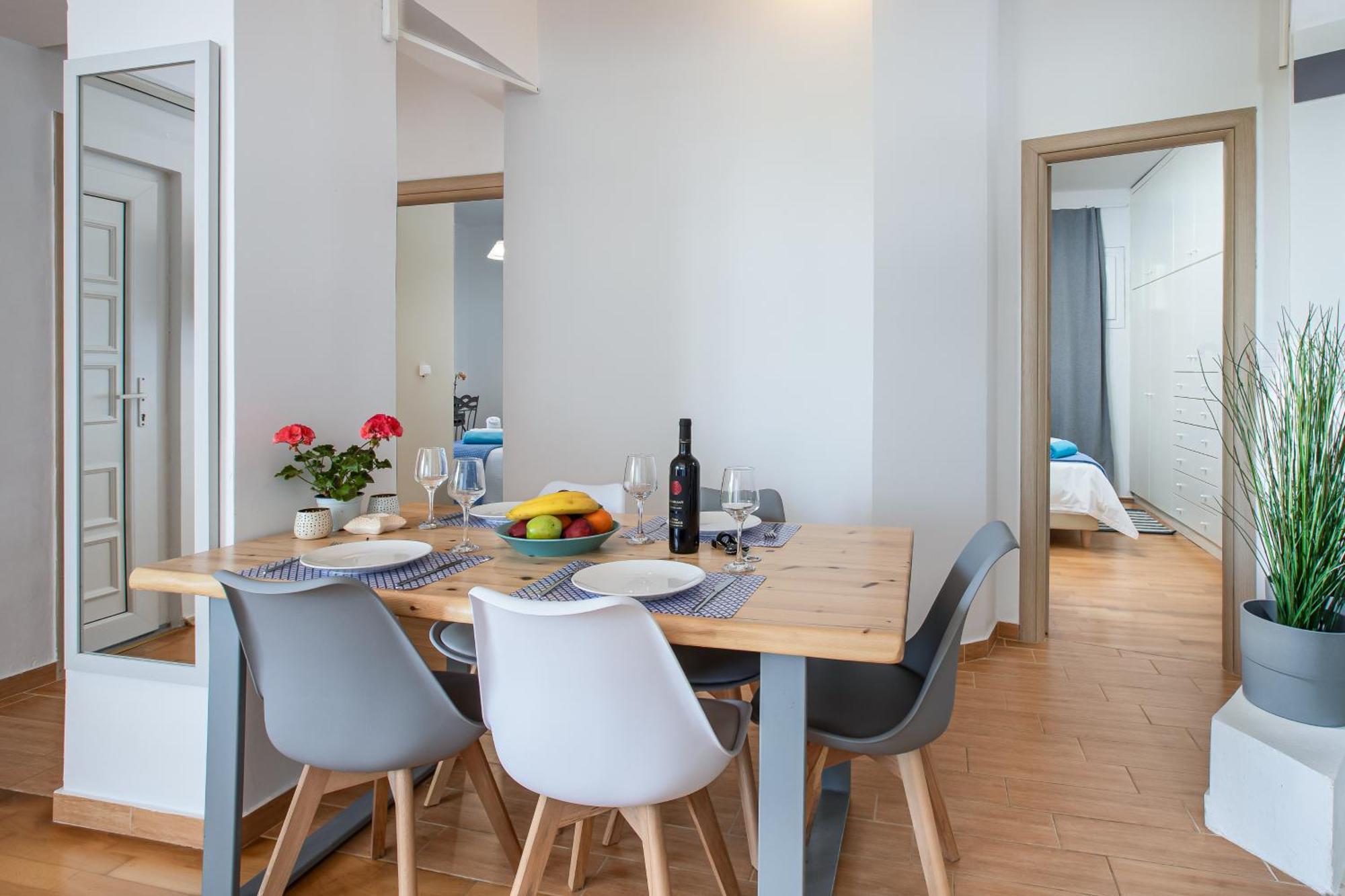Dimitra Apartment With Private Pool And Sea View -The Ground Floor Of A Two Storey Building Daratsos Extérieur photo
